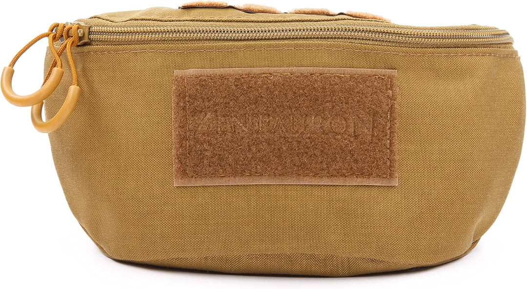 Zentauron Bauchtasche Taktisch 20 x 12 x 8 cm I Taktische Hüfttasche Gürteltasche aus hochwertigem C
