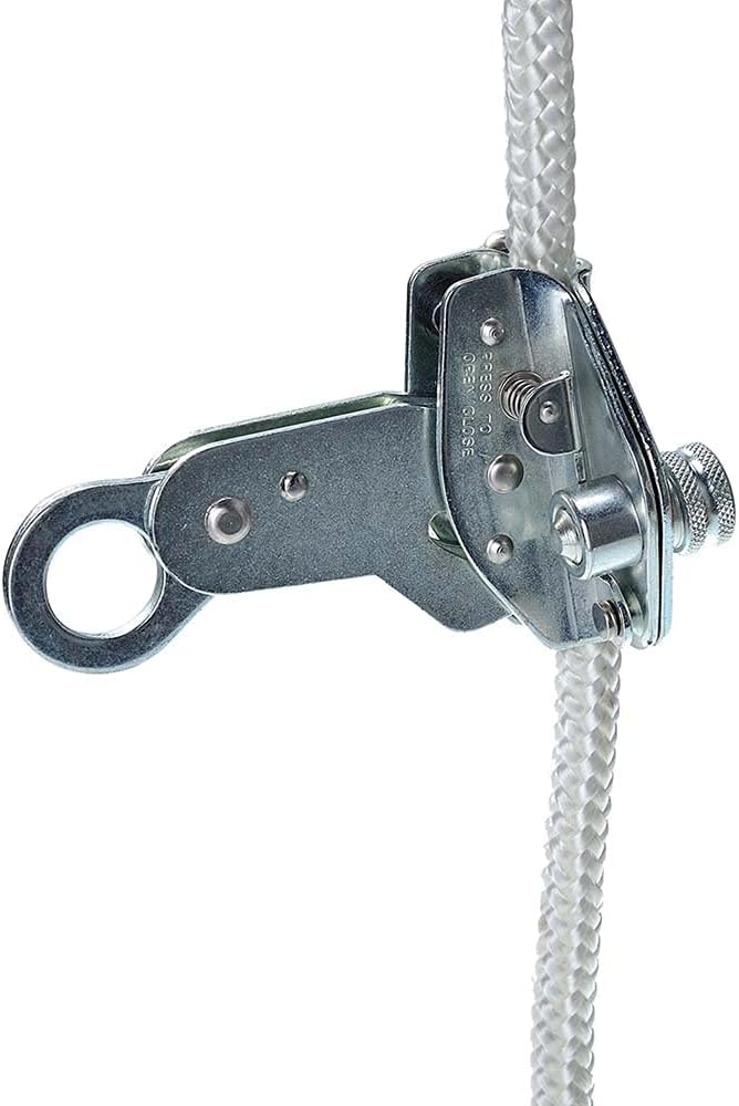 Portwest 12 mm Abnehmbares Mitlaufendes Auffanggerät 12 mm , Grösse: Einheitsgrösse, Farbe: Silber,