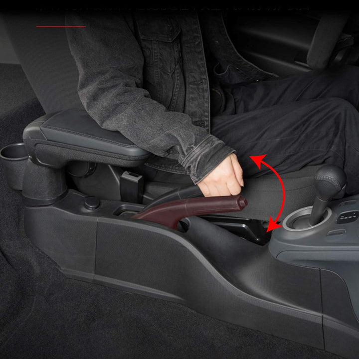 Mittelarmlehne mit Ablagefach für Smart 453 Fortwo Forfour, Klappbare Armlehne mit Getränkehalter