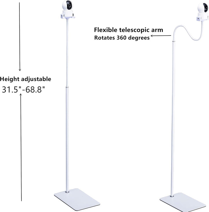 BoGuang Babyphone Halterung ,Baby Kamera Halterung Universal,Bodenhalterung für Überwachungskamera m