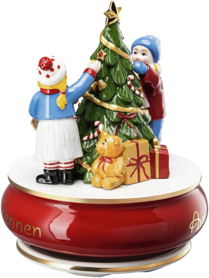 Hutschenreuther Sammelserie 2023 Am Weihnachtsbaum.. Spieluhr