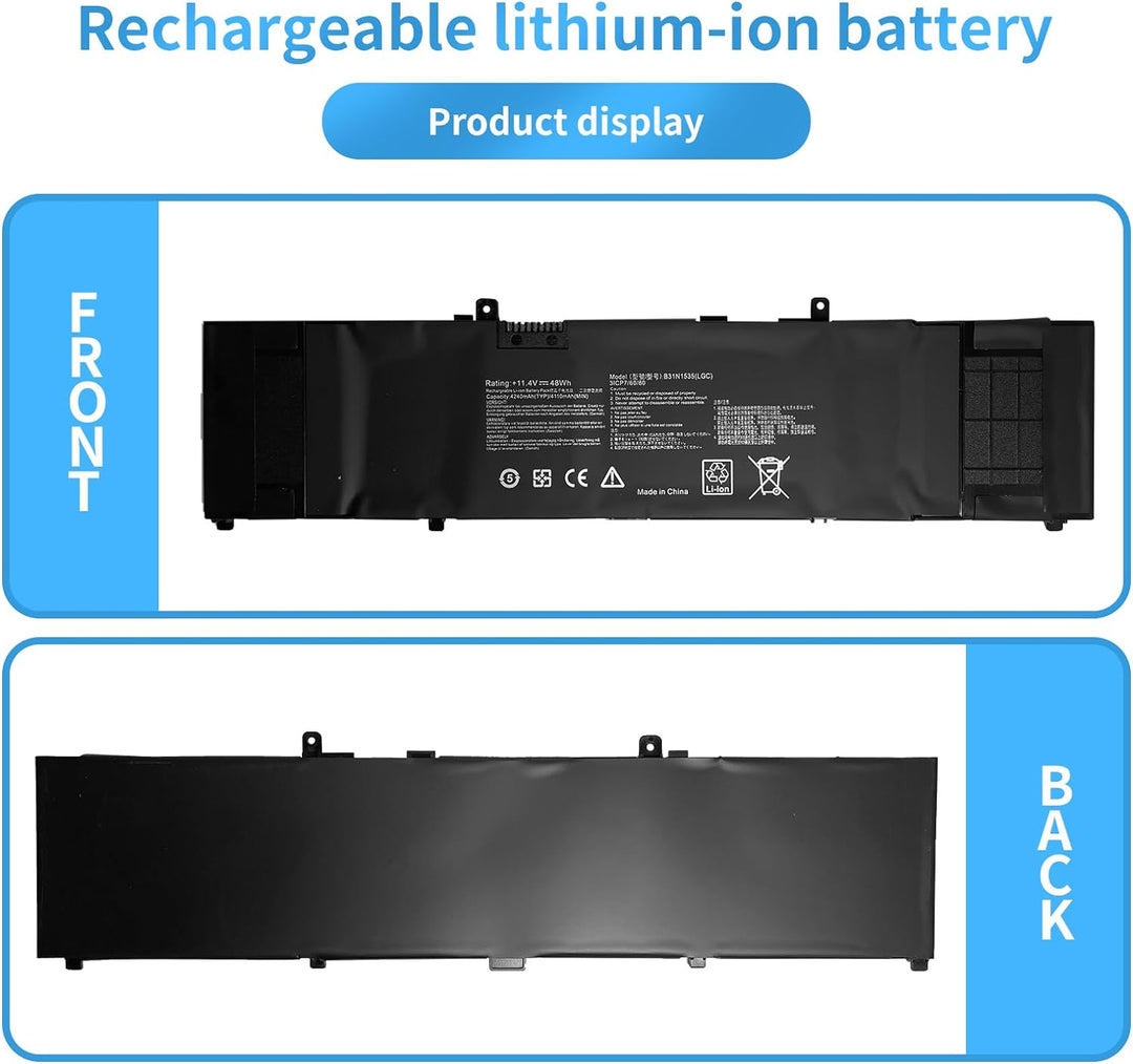 B31N1535 3ICP7/60/80 0B200-02020000 Laptop Batterie Ersatz für Asus ZenBook UX310 UX310UA UX310UQ UX