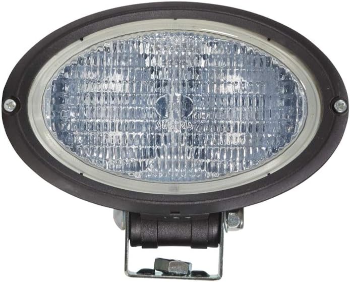 HELLA Halogen Arbeitsscheinwerfer - Oval 100 - 12V - Anbau - stehend - Bodenausleuchtung - Kabel: 20