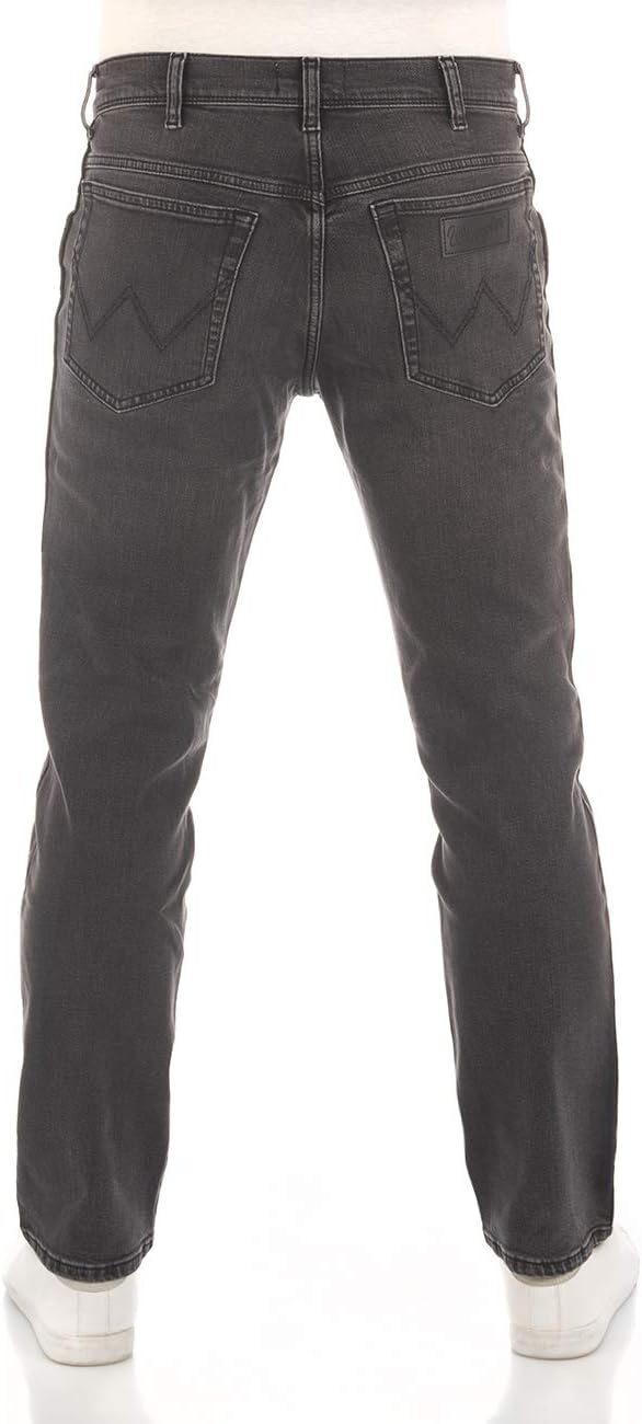Wrangler Herren Jeans Regular Fit Texas Stretch Hose Authentic Straight Jeanshose Denim Baumwolle Sc