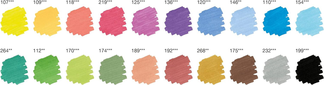 Faber-Castell 162020 - Pitt Artist Pen Dual Marker Tuschestift, mit zwei Spitzen, eine Pinselspitze