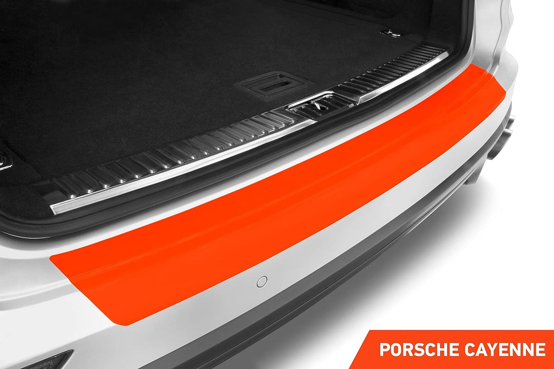 Luxshield Ladekantenschutz Folie für Porsche Cayenne 2 (II) 92A Facelift I 2014-2017 - Stossstangens