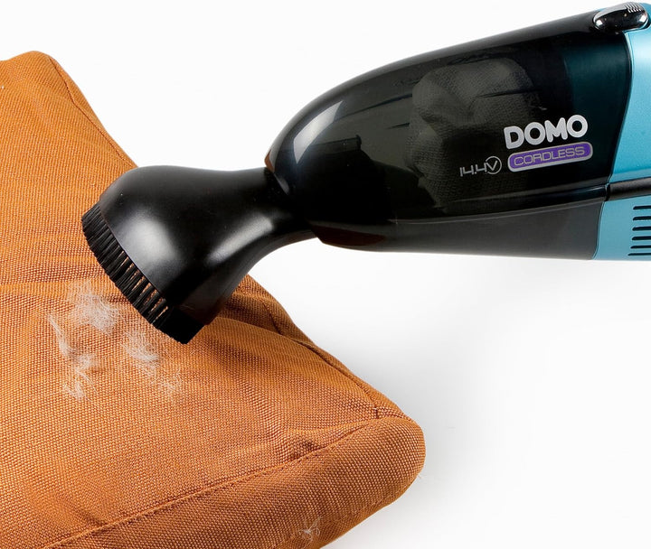 Domo DO211S Handstaubsauger mit motorisierter XL Rollbürste, kabelloser Staubsauger für Tierhaare, F