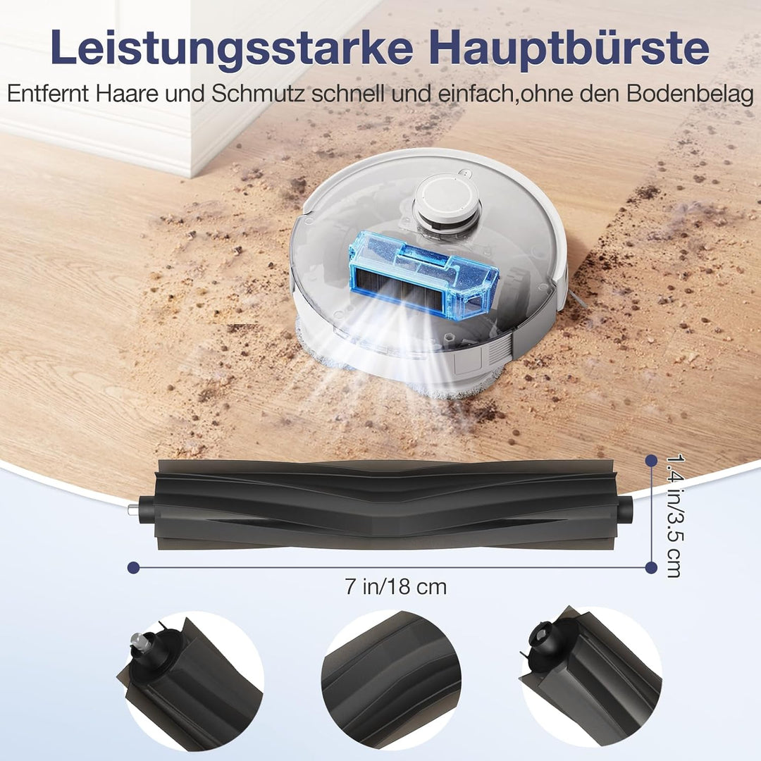20 Stück Zubehör für Ecovacs Deebot T20 Omni / T20e Omni / T20 Max/ T20 Pro Saugroboter,1 Hauptbürst