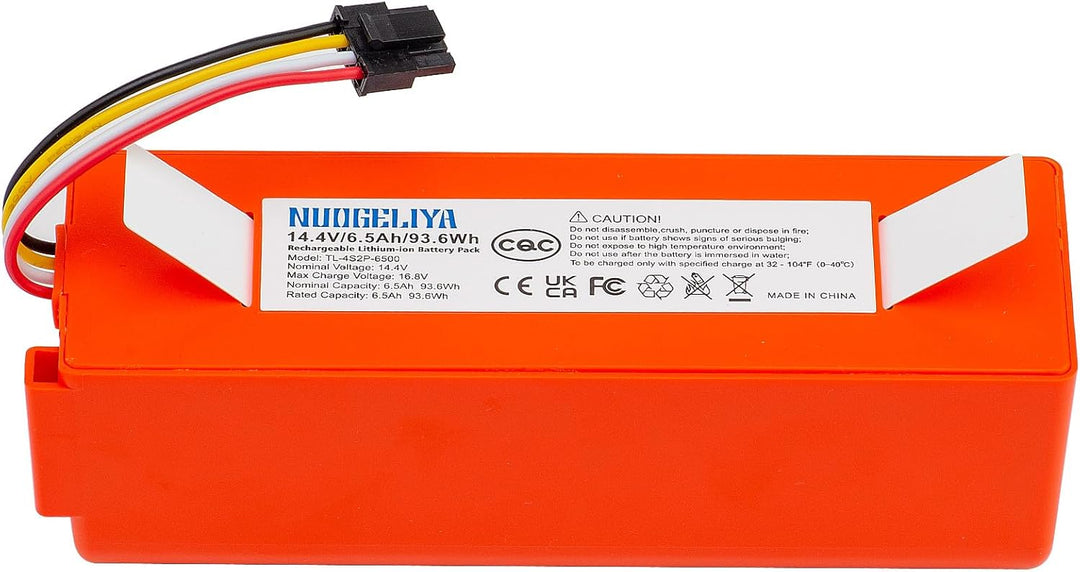 14,4 V 6500 mAh Li-Ion Akku Ersatz für Xiaomi Mi Roboter Xiaomi Mijia Roborock S50 S51 Roboter Staub