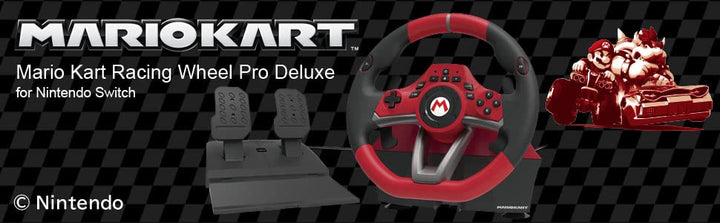 Hori Kart Racing Wheel Pro Deluxe NSW-228U Nintendo Switch/PC