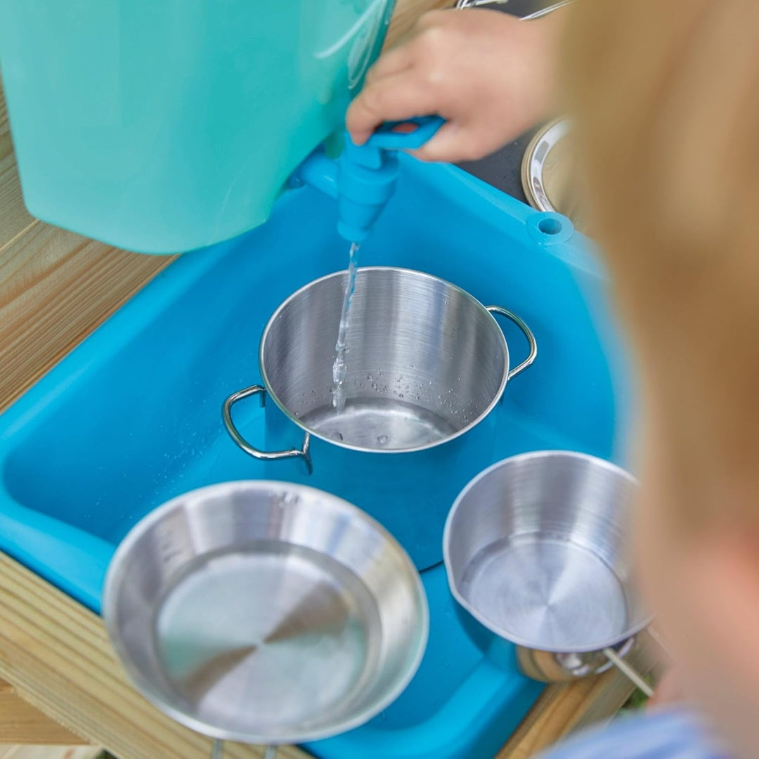 TP Toys Early Fun Playhouse Accessory FSC Bolt on Mud Kitchen Attachment für EIN Spielhaus enthält W
