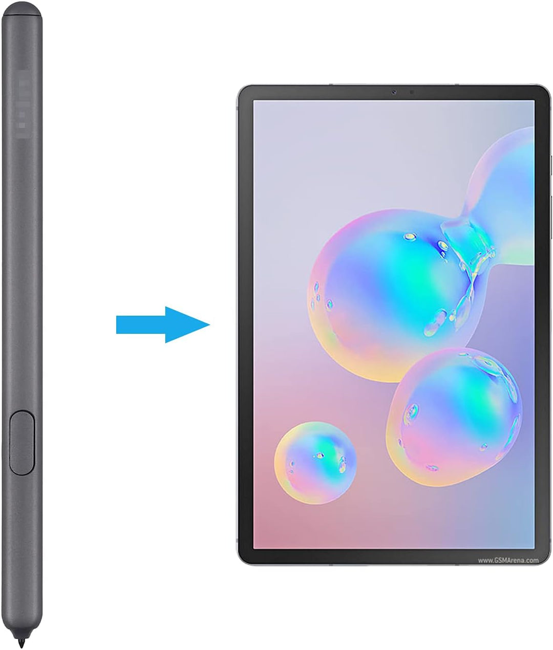 Duotipa S Stylus Kompatibel mit Samsung Galaxy Tab S6 T860 S Pen Stylus EJ-PT860 (Gray), S6