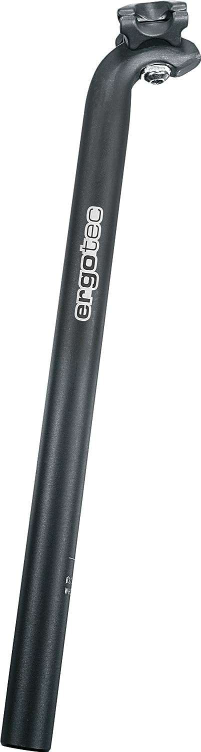 ergotec Sattelstütze Patent Hook 29.6 x 400 mm schwarz-sand, 29.6 x 400 mm schwarz-sand