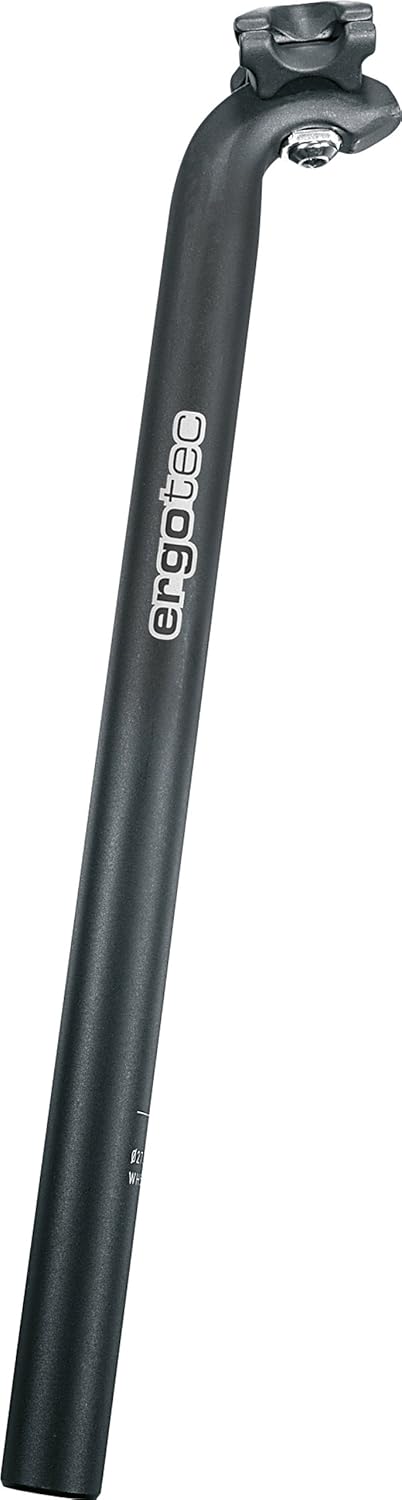 ergotec Sattelstütze Patent Hook 26.4 x 400 mm Schwarz, 26.4 x 400 mm Schwarz