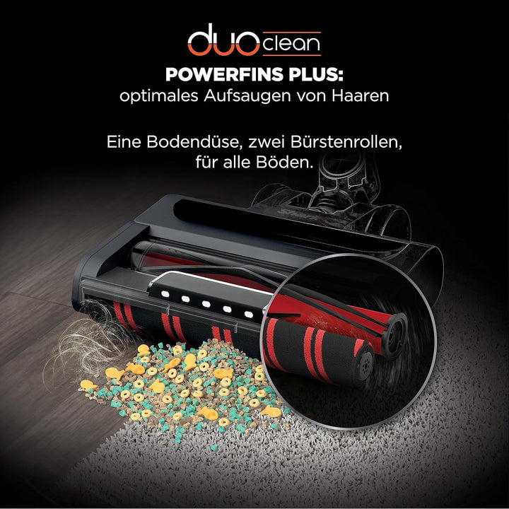 Shark Stratos kabelloser Akku-Staubsauger, PowerFins Plus, 120 Min Laufzeit, Anti-Hair-Wrap- & Clean