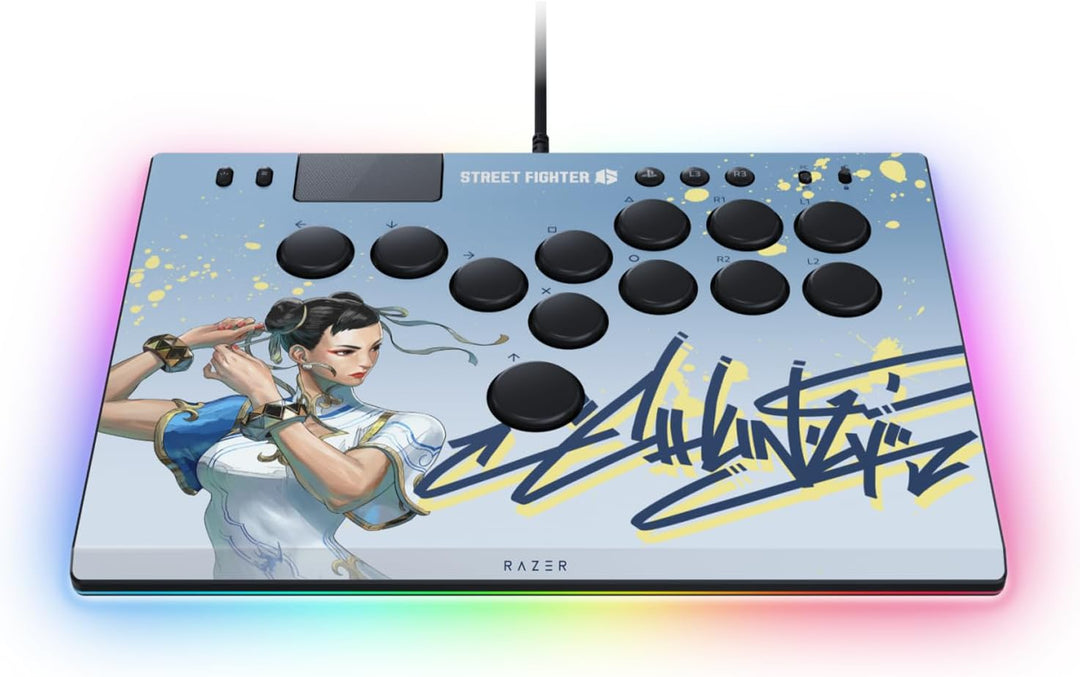 Razer Kitsune - Optischer All-Button-Arcade-Controller für PS5 und PC (Layout mit 4 präzisen Bewegun