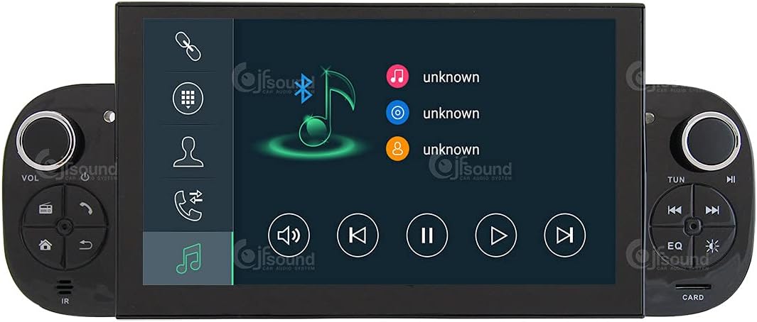 Costum fit Autoradio für FIAT Panda Android GPS Bluetooth WiFi Dab USB Full HD Touchscreen Display 7