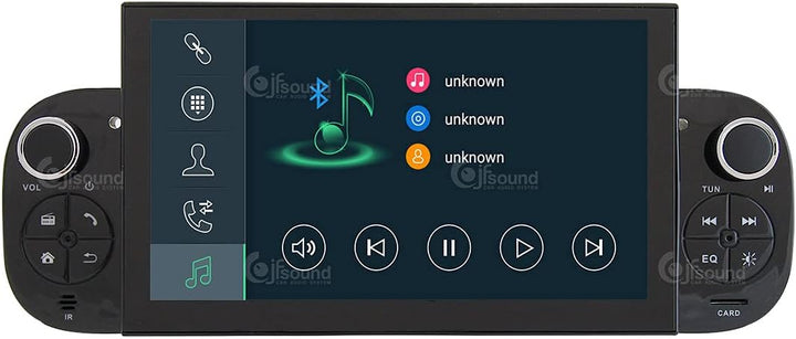 Costum fit Autoradio für FIAT Panda Android GPS Bluetooth WiFi Dab USB Full HD Touchscreen Display 7