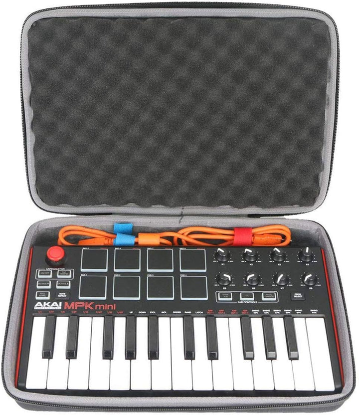 co2CREA Case Hart reiseschutzhülle Etui Tasche für AKAI Professional MPK Mini MKII/MPK Mini Play 25-