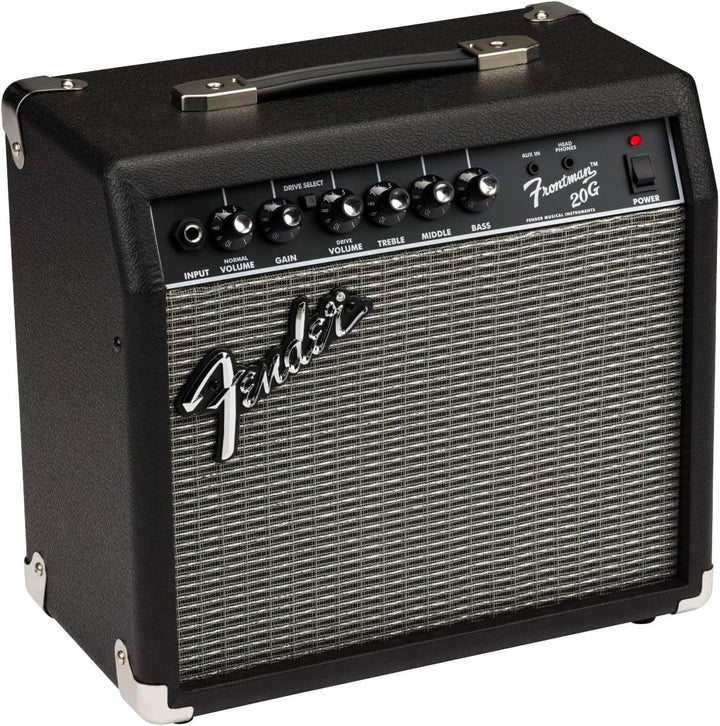 Fender Frontman 20G Combo Verstärker für Gitarre, Ideal für elektrische Gitarren, Single