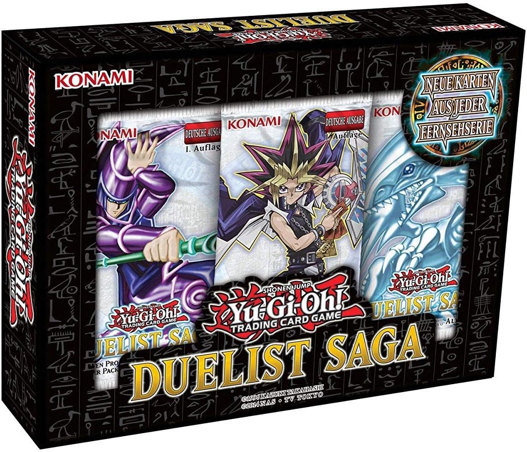Yu-Gi-Oh! Duelist Saga Box mit 3 Booster -