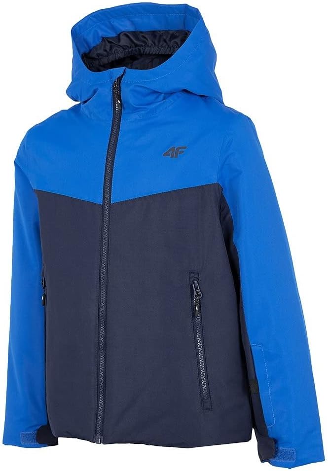 4F JUNIOR Jungen Boy's Ski Jkumn001 Technical Jacket, Dunkelblau, 164 cm