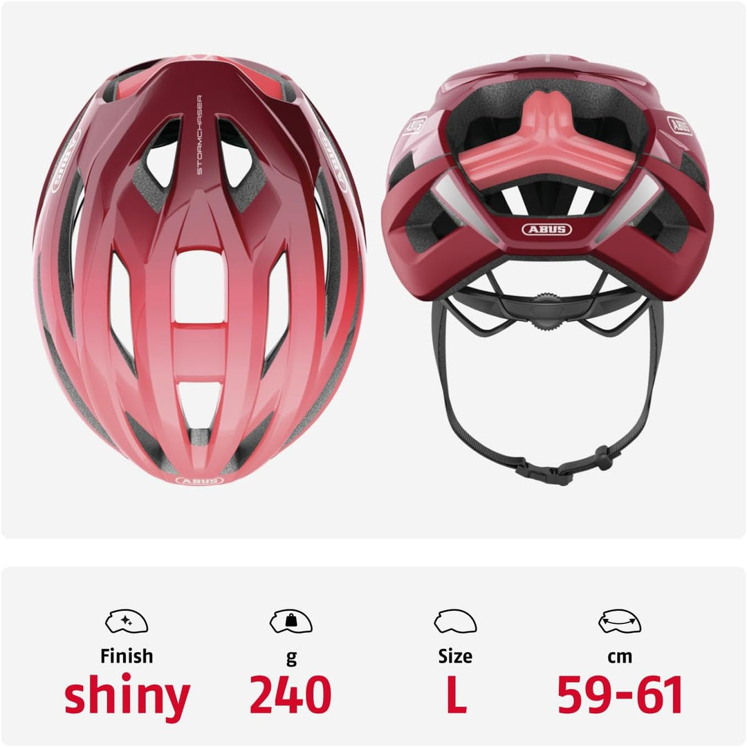 ABUS Rennradhelm StormChaser - Leichter und komfortabler Fahrradhelm für professionellen Radsport fü