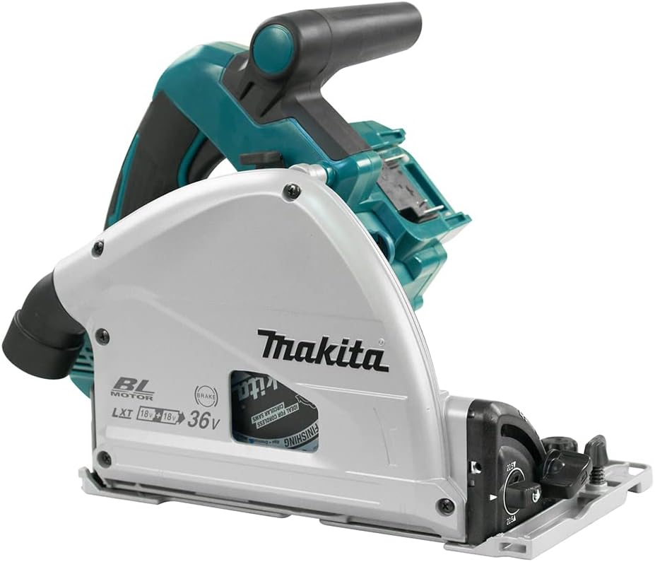 Makita DSP600ZJ Akku-Tauchsäge 56mm 2x18 V (ohne Akku, ohne Ladegerät) im MAKPAC