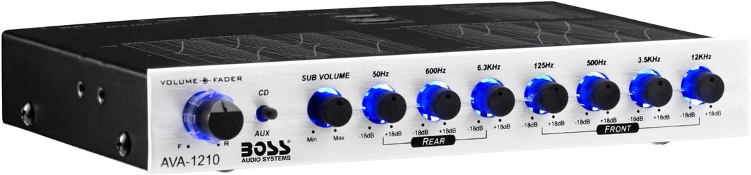 7-Band-Vorverstärker-Equalizer mit Subwoofer-Ausgang