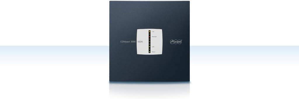 Auerswald COMpact 3000 ISDN / 1x ISDN Amtport / vier analoge Nebenstellen Single, Single