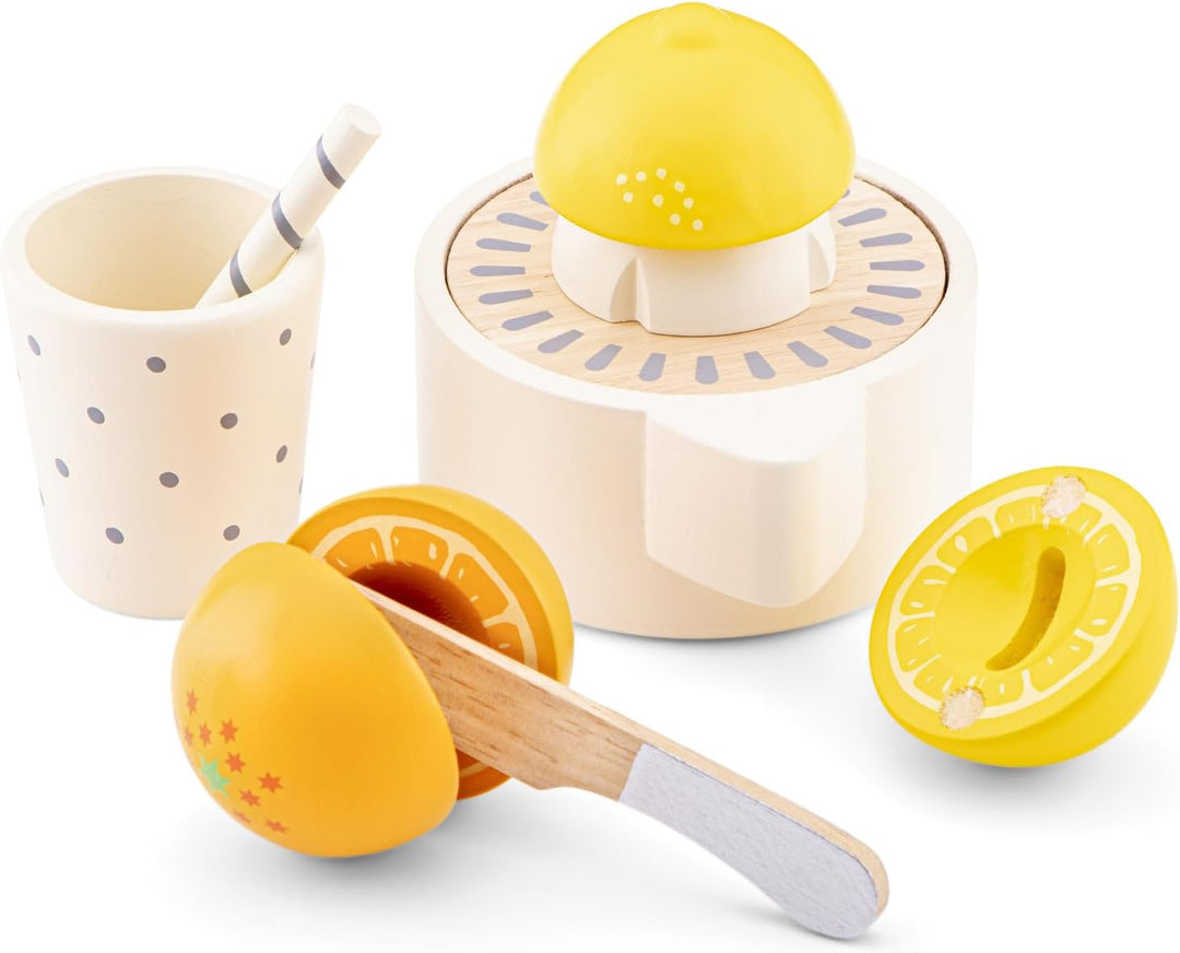 New Classic Toys 10709 Holzspielzeug-Zitruspresse-Set