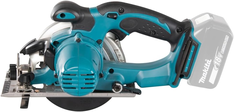 Makita Akku-Handkreissäge 51 mm 18 V, im MAKPAC ohne Akku plus Ladegerät, DSS501ZJ