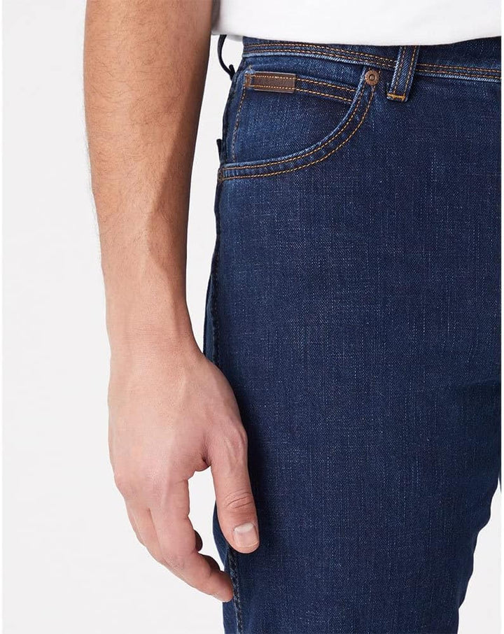 Wrangler Herren Texas Slim Jeans 46W / 30L Blue (Cross Game 11u), 46W / 30L Blue (Cross Game 11u)