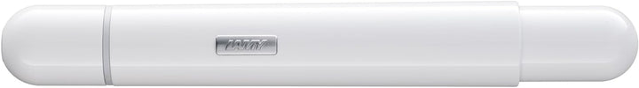LAMY pico kleiner Taschen-Kugelschreiber 288 aus Metall im Lack-Finish in der Farbe weiss mit Druckm