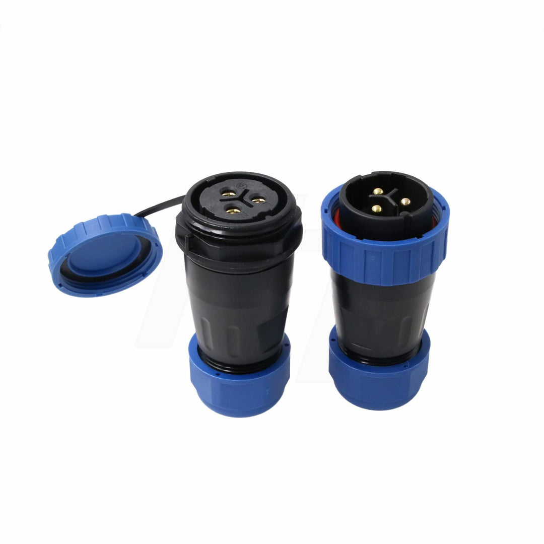 HangTon TY28 3 Pin Lötfrei Luftfahrt Wasserdicht 45A Stecker Männlich Weiblich Kabel Stecker Buchse