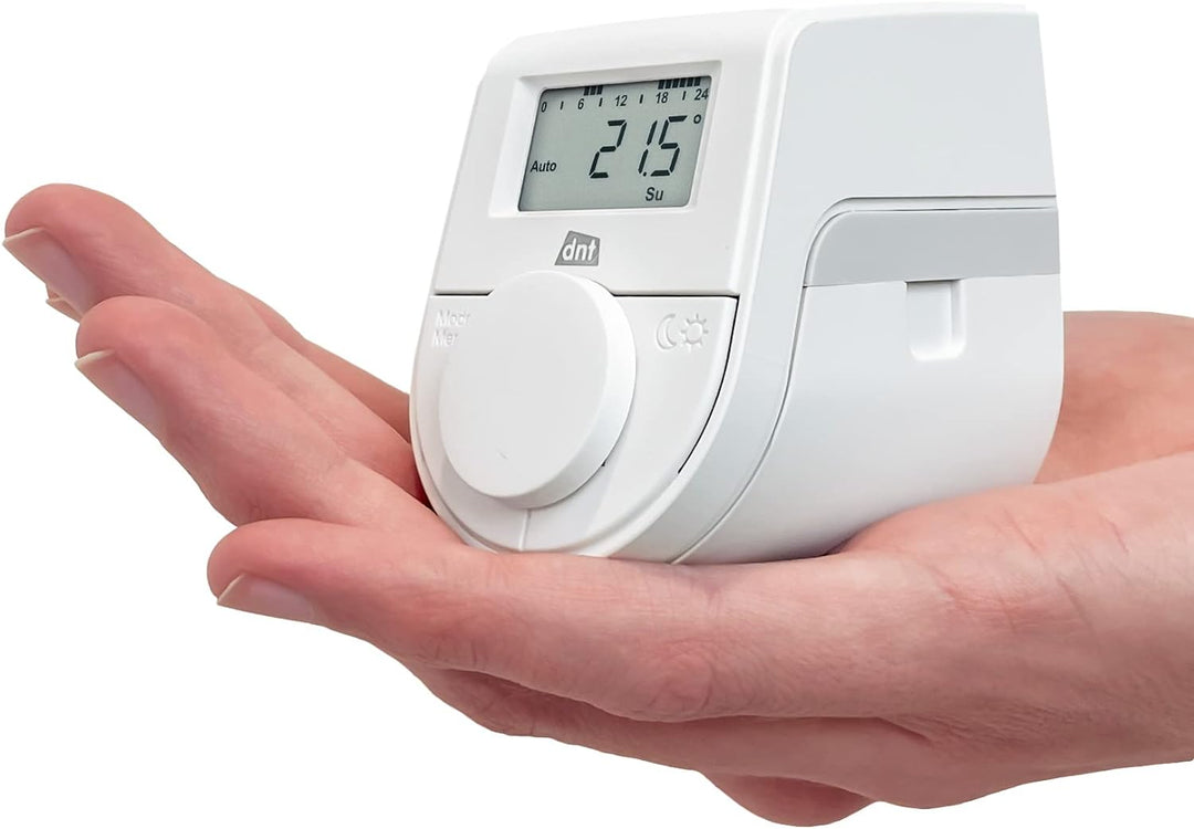 dnt Heizkörperthermostat ThermoTune, elektronischer Thermostat für Heizung, bis zu 30 % Heizkosten s