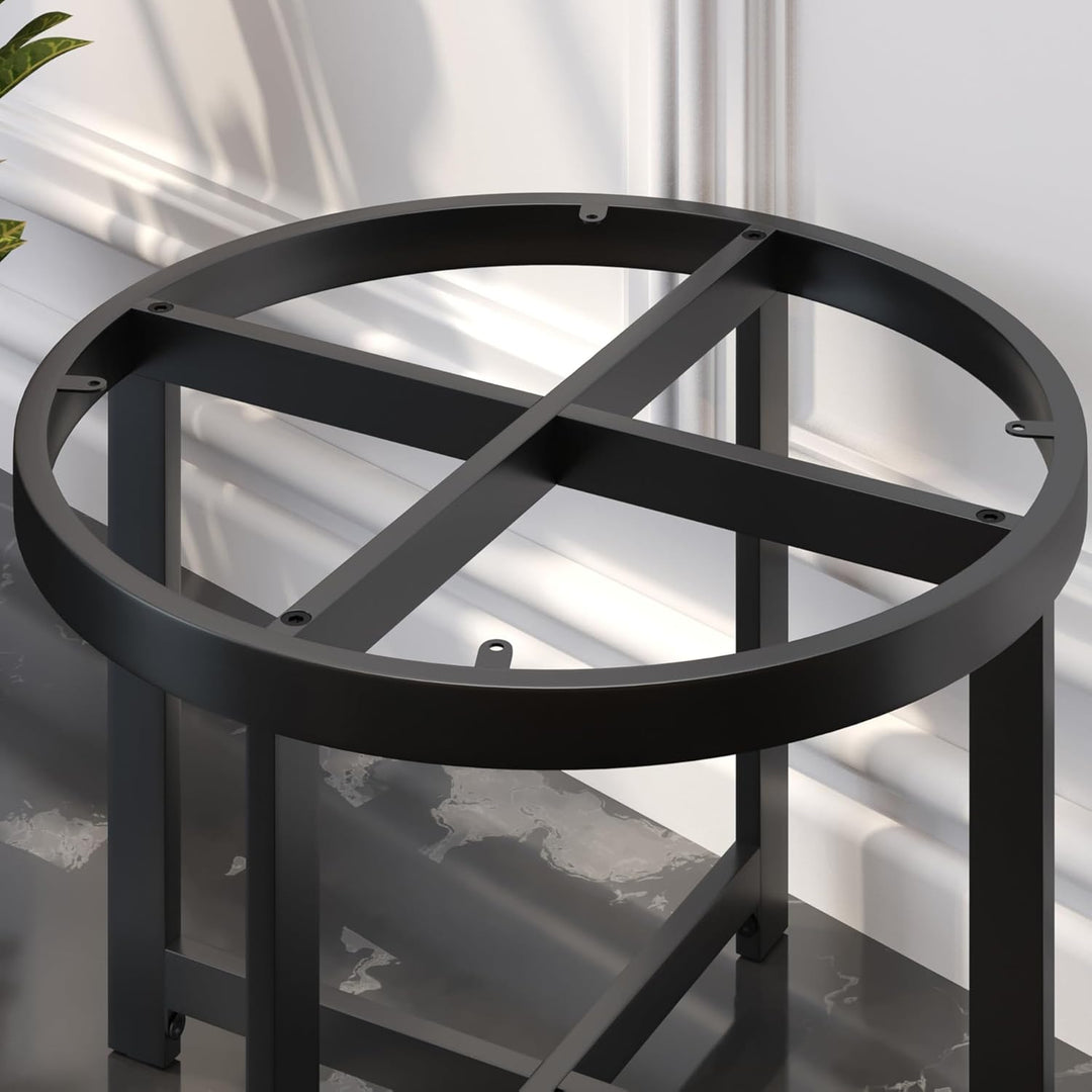 GGMMÖBEL Orlando | Tischgestell für Couchtisch | Tischbeine | Stahl | Tischfüsse | Grösse: Ø 48,5 |