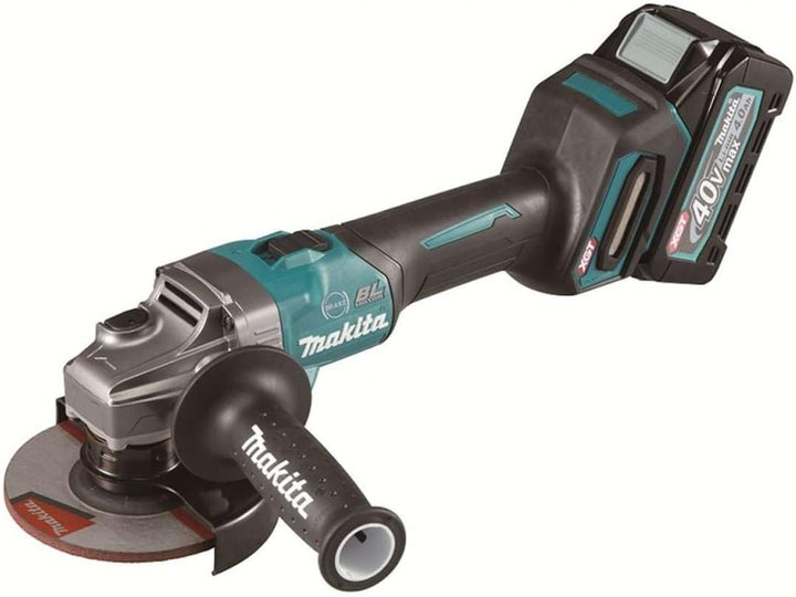 Makita GA005GM201 Akku-Winkelschleifer 40V max. / 4,0 Ah, 2 Akkus + Ladegerät im MAKPAC mit 2 Akkus