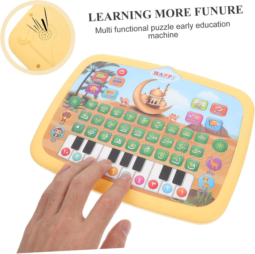 ibasenice Arabisch-lernmaschine Koran-lernmaschine Frühes Lernspielzeug Kinder-Laptop Lernspielzeug