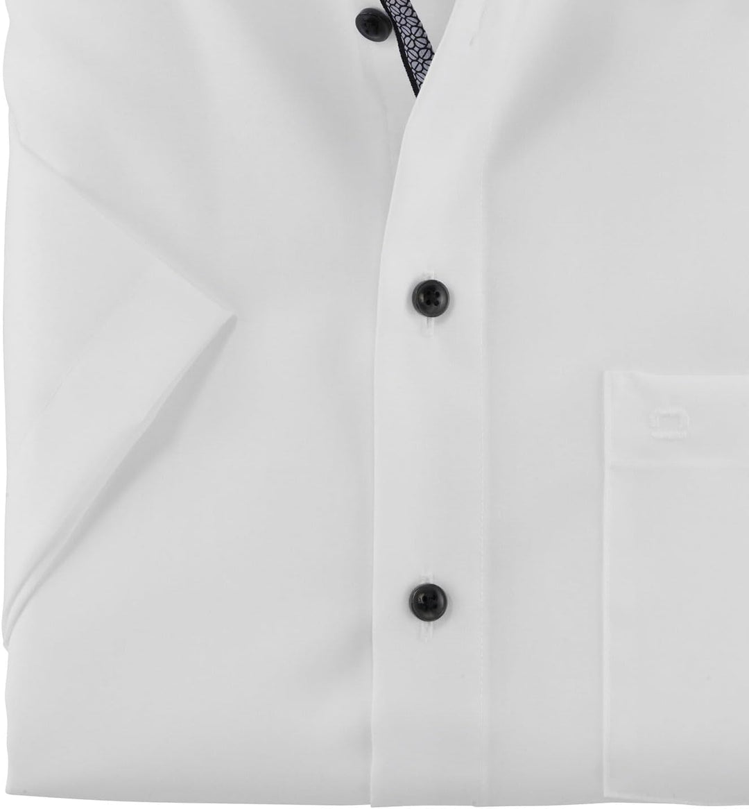 OLYMP Herren Oberhemd Langarm Level Five 24/Seven,Single Jersey,462 Level-5-Jerseyshirt-03,18 New Yo