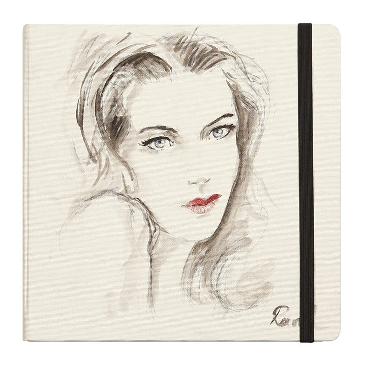 Clairefontaine 975443C - Skizzenbuch mit Fadenbindung Fontaine mit 24 Blatt weisses Zeichenpapier, g