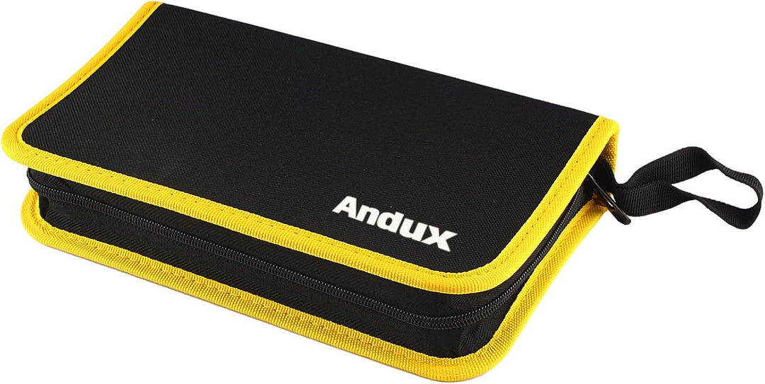 Andux Zone Werkzeugsätze Reissverschluss Aufbewahrungstasche für Werkzeugkoffer WJSNB-02 (Gelb,L) Ge