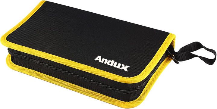 Andux Zone Werkzeugsätze Reissverschluss Aufbewahrungstasche für Werkzeugkoffer WJSNB-02 (Gelb,L) Ge