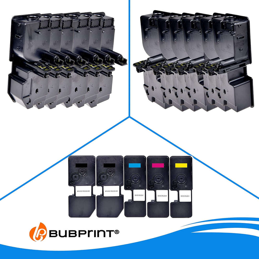TK-5230 5 Toner kompatibel als Ersatz für Kyocera TK 5230 TK5230 Tonerkartusche für Kyocera ECOSYS M