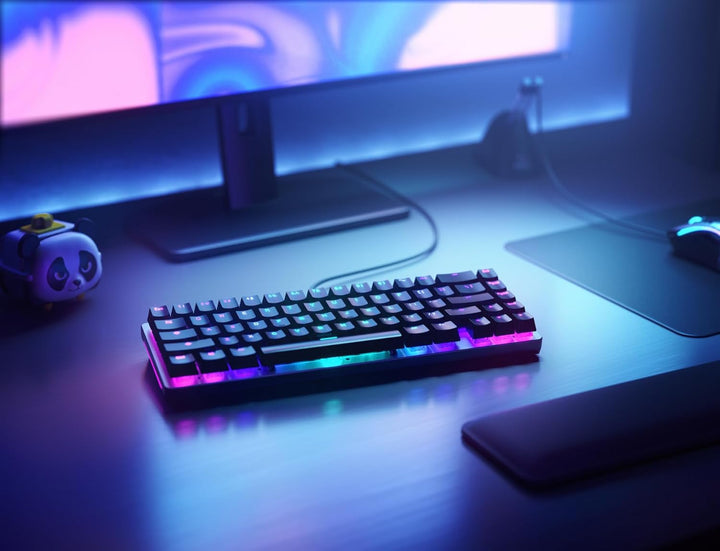 Glorious Gaming GMMK 2 Compact (65%) – Mechanisches Gaming-Keyboard, Aluminiumrahmen, anpassbar, Dou