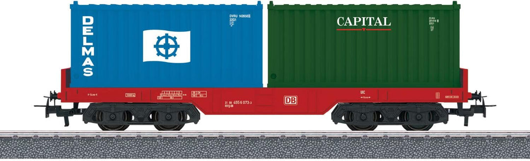 Märklin Start up 44700 - Containertragwagen, Spur H0