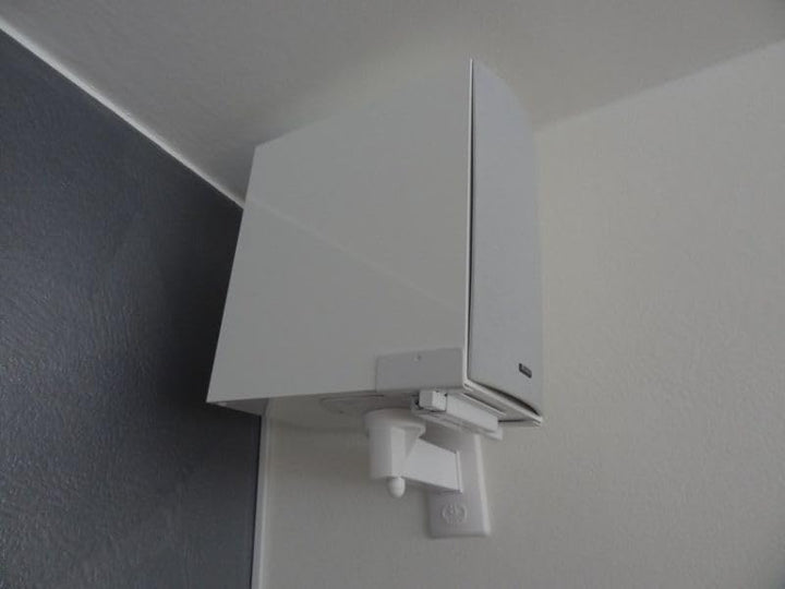 BT77 White - Paar Wandhalterungen für Lautsprecher C/Weiss