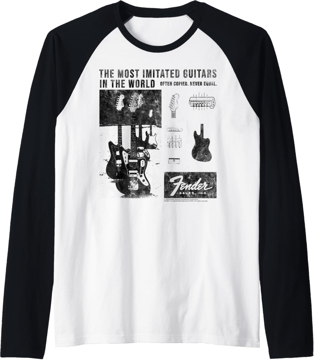 Fender The Most Imitated Guitars In The World Raglan
