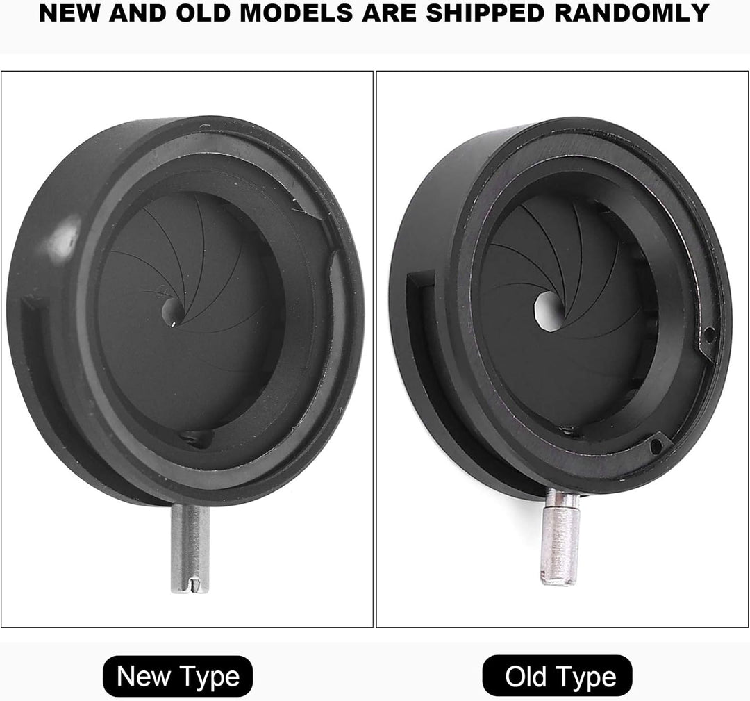 Einstellbare Irisblendenblende Mikroskop-Irisadapter Aperture Einstellbare Linse Optische Blende für