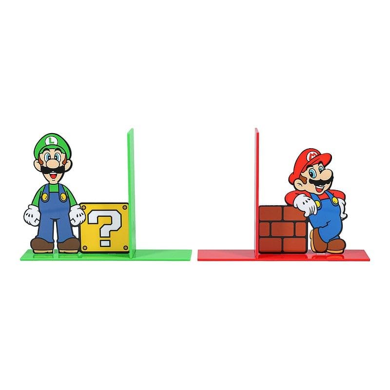 Paladone Products Super Mario Buchstützen Mario und Luigi